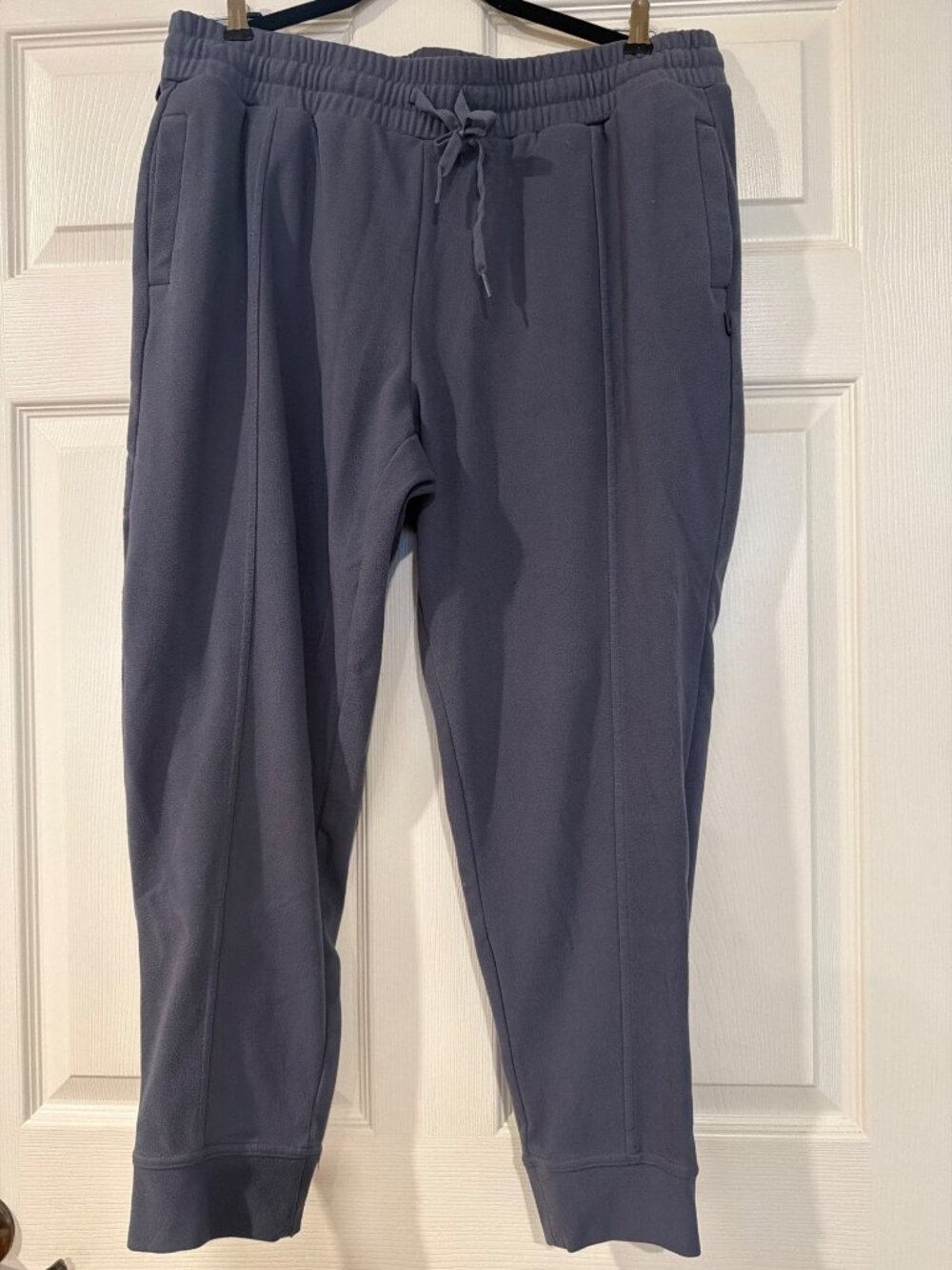 Mondetta XL Gray Jogger Pants Elastic Waist Drawstring Pockets 90% Polyester 10%